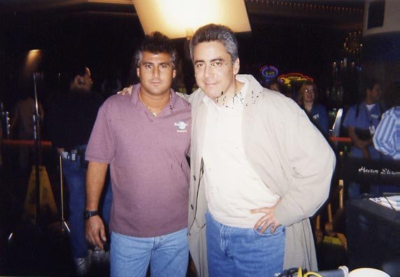 Stu Moss with Adam Arkin on Chicago Hope