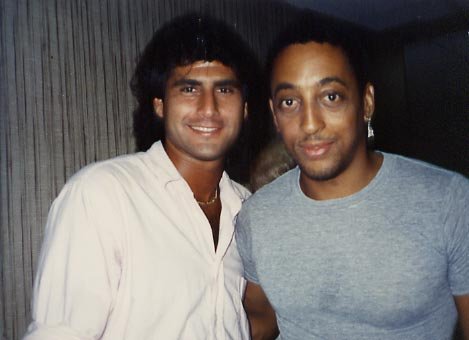 Stu Moss with Gregory Hines