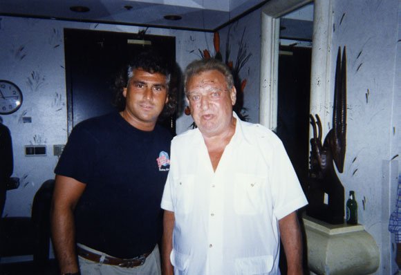 Stu Moss with Rodney Dangerfield