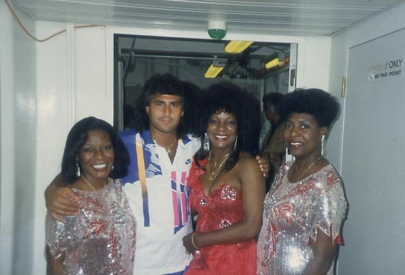 Stu Moss with Martha Reeves