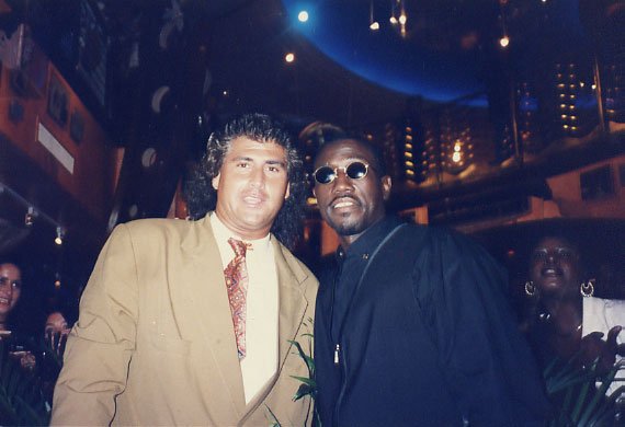 Stu Moss with Wesley Snipes